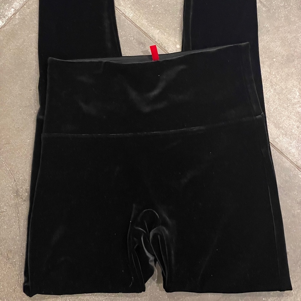 Spanx Velvet Leggings